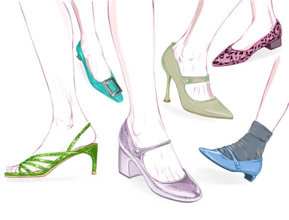 Shoes Fashion Illustration